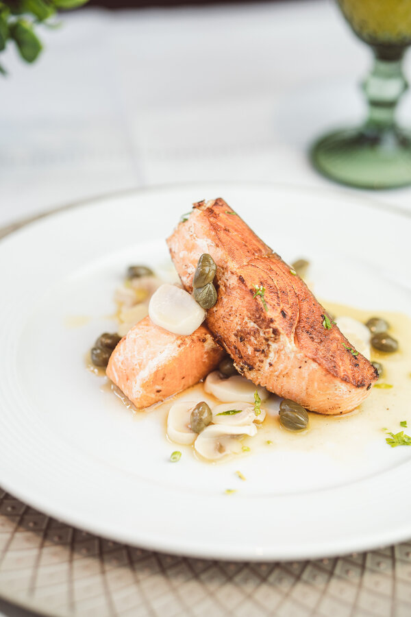Salmão à belle munieri
